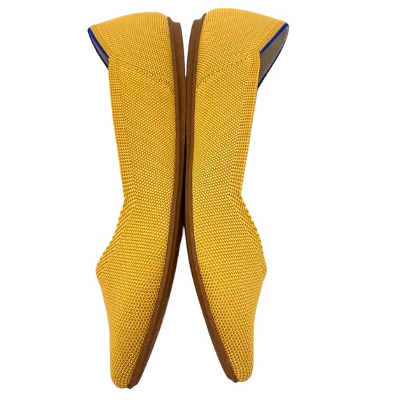 Rothy's women's Marigold "The Point" Retired knit point toe flats size 8 - Picture 4 of 13